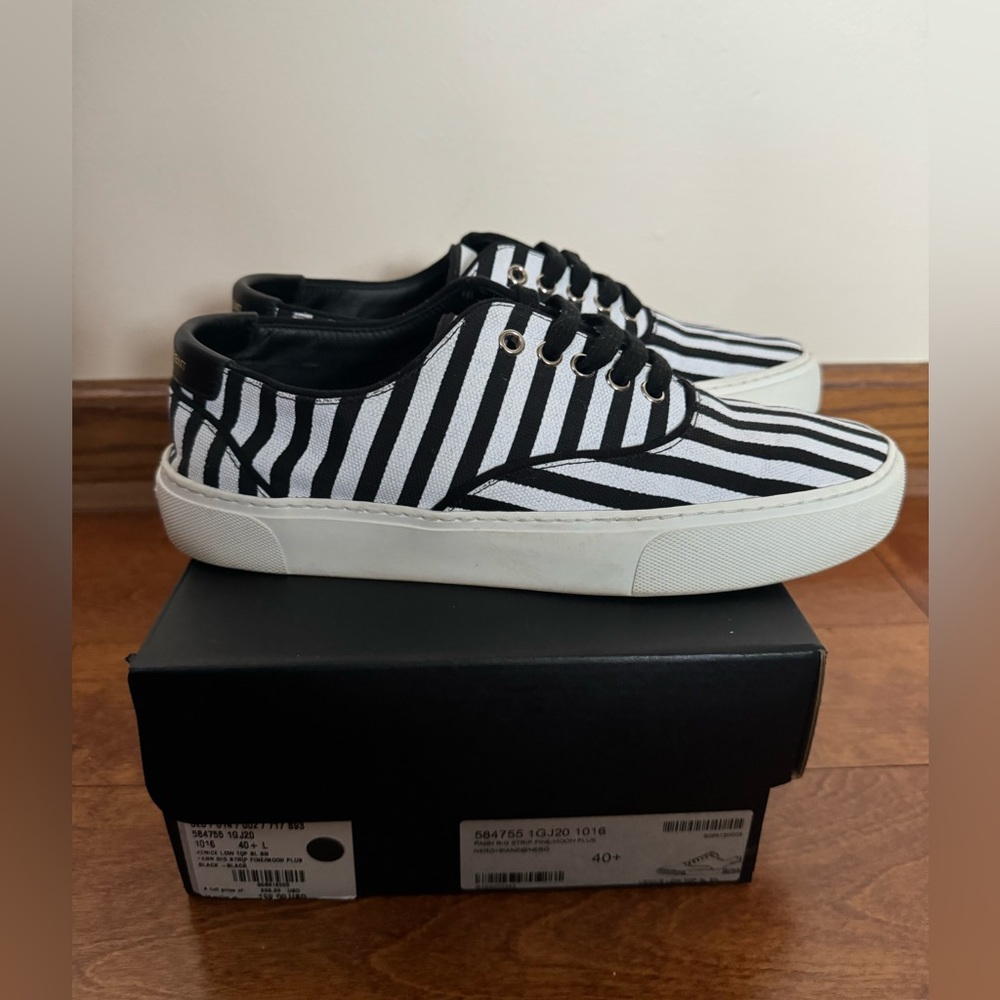 YSL low top sneakers